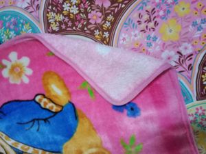 Cute Teddy Bear "Twinkle Stars" Blanket