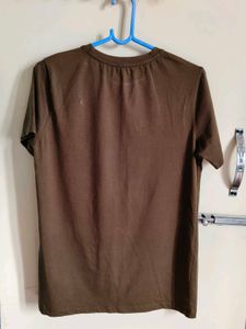 Men's Brown Polo T-Shirt