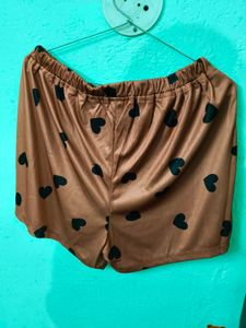 Cute Heart Print Lounge Set