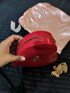Charlotte Tilbury Red Heart Sling Bag