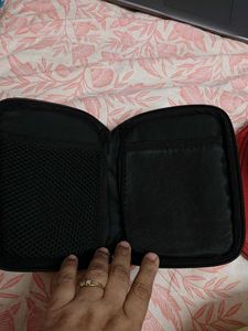 Yellow hard disk Pouch Bag