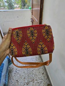 Boho Floral Bag - Jaipur Print