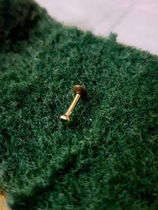 Gold Nose Stud pure 100%