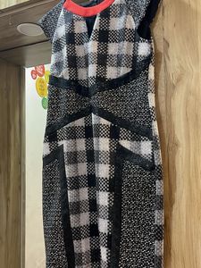 River Island BrandTweed Plaid Sheath Dress