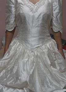 Off White Gown