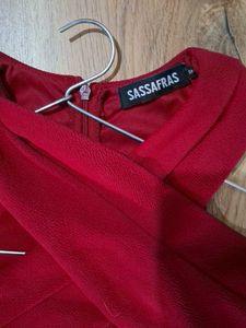 Sassafras Red Party Dress