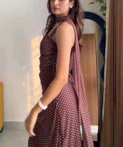 Elegant Polka Dot  dress