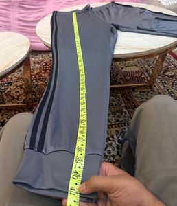Adidas Men's Grey Track Pants