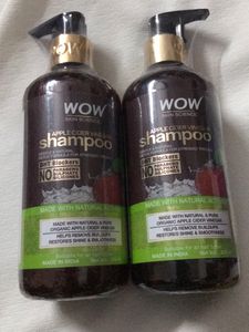 Wow Skin Science Apple Cider Vinegar Shampoo 1