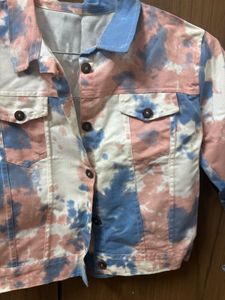 Tie-dye Denim Jacket
