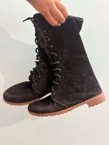 Velvet Black Boots🔥🔥