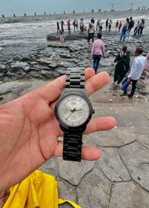 HMT Metal Band Quartz Watch