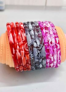Vibrant Patterned Bangles Set