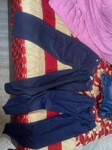 Navy Blue& black trousers for boy