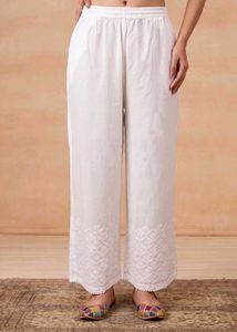 White Palazzo Pants