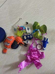Animal &amp; Toy Figurines in Storage Tubes