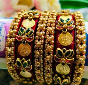 Lakshmi Kasullu With Lotus Bangles (6)