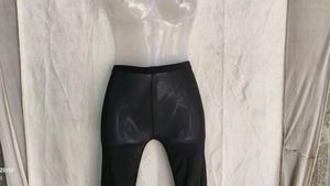 I. black mini tights
