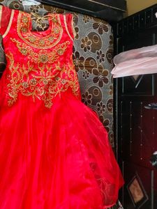 Beautiful Red Embroidered Lehenga Choli
