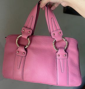 Y2K Gucci Barbiecore pink leather bag