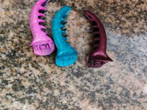 Earrings And Hair Clips An Bangle