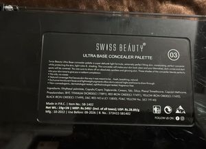 ♡ swiss beauty cover studio corrector pallete