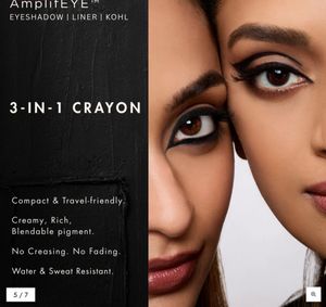 HYUE AmplifEYE 3 in 1 Eyeliner/kohl- Blackout