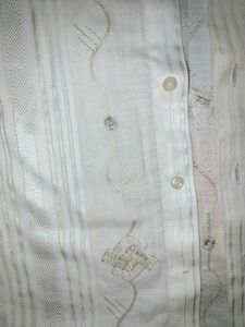 Short Sleeve Pattern Embroidered Shirt