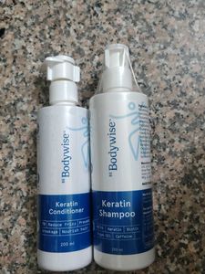 Bodywise Keratin Shampoo & Conditioner