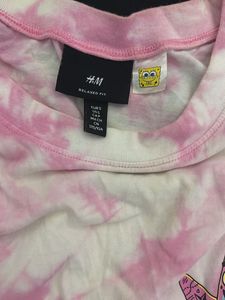 Pink Tie-Dye Patrick Star T-Shirt
