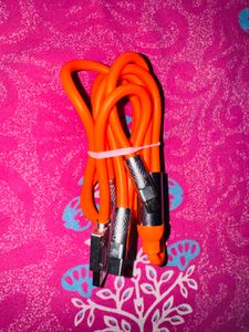 Vibrant Orange Charging Cable Set