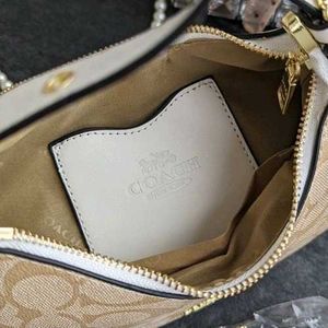Coach Black Leather Hobo Bag