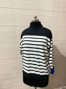 Ralph lauren Striped Turtleneck Sweater