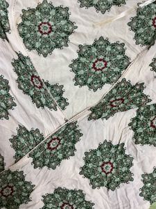 Bohemian Print Wrap Top
