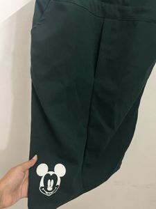 Dark green dungree