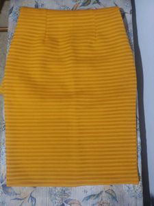 Yellow bodycon dress