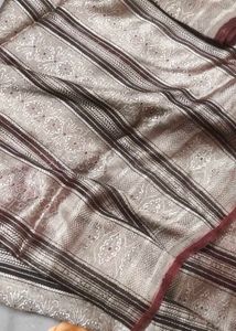 pure  organza banarsi saree