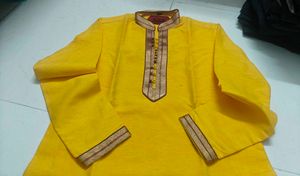 Men's Yellow Kurta