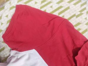 Large Color Block Polo T-Shirt