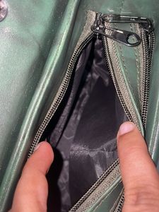 Elegant Green Shoulder Bag