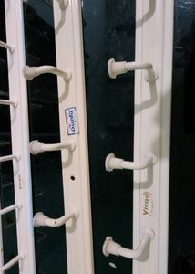 4 Set Cloth Hanger High Quality Metal Rail 8