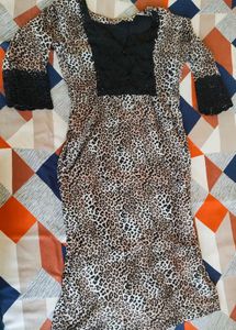 Leopard Print Kurta