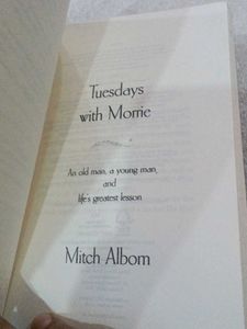 Tuesdays with Morrie by Mitch Albom