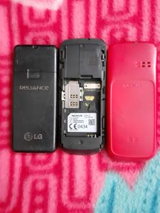 Combo of Nokia LG phone