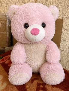 Cute Pink Teddy Bear Plush Toy