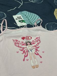 !!On Saleee!!!!!Cute Fairy Graphic Baby Tee