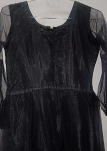 Beautiful black  gown/anarkali