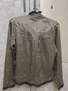 Vintage Striped Blouse