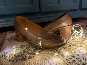 Classic Brown Leather Loafers