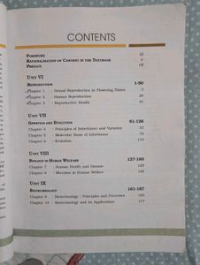 Set of 4 Biology Textbooks for Class XI &amp; XII